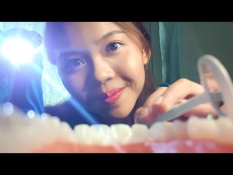 ASMR Thai Dentist | Dental Examination and Teeth Cleaning🦷👶พี่หมอฟันใจดีดูแลฟันคุณตอนเด็ก 🇹🇭