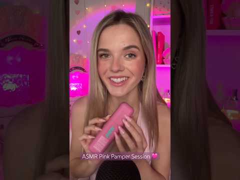 #asmr Pink Pamper Session 🩷🎀 #asmr #asmrsounds #asmrcommunity #relax #pink #asmrspa