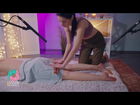 Calm ASMR Massage with Whispered Techniques