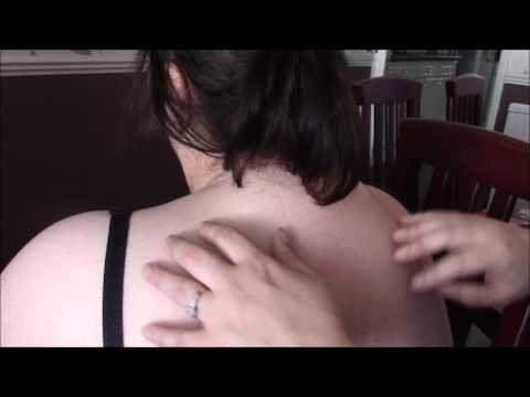 ASMR Back Massage / Hair brushing / Tracing / Scratching  Mummy123 Pamper and tingles !
