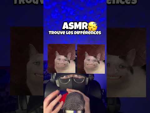 ASMR • VAS-TU REUSSIR A TROUVER LES DIFFERENCES ?  #triggersforsleep #asmr #asmrfrançais