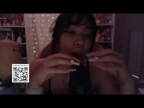 ASMR AO VIVO PARA RELAXAR AGORAAAA
