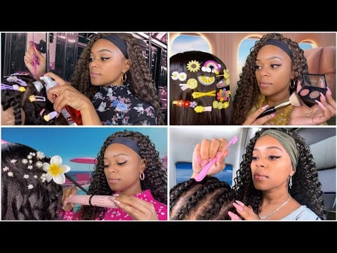 ASMR | 💤 3 Hours Of The Lady On The Airplane/Train/Cruise Does Your Hair Compilation For Sleep/Study