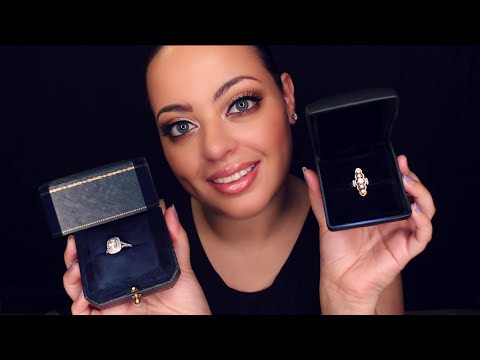 ASMR| Relaxing Unboxing MOISSANITE VS. DIAMOND [DOVEGGS]