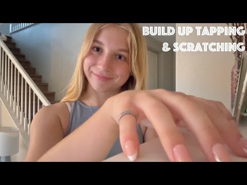 ASMR: Lofi Build up Tapping & Scratching (long nails) 😴💅