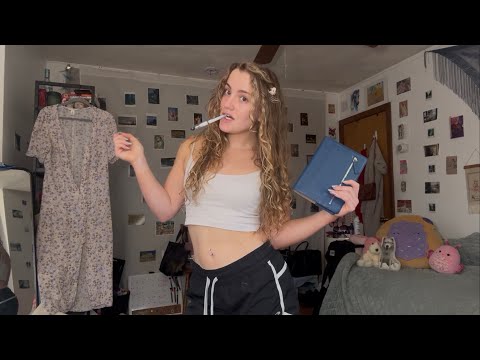 take a deep breath & journal with me | ASMR Personal Attention grwm in Boston on a rainy day
