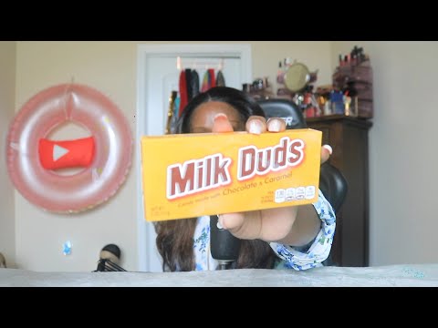 ASMR Chew Chocolate Milk Dove Sounds