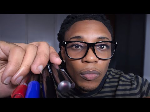 ASMR Im Drawing on Your Face ✏️| Tracing & Writing Sounds for Sleep