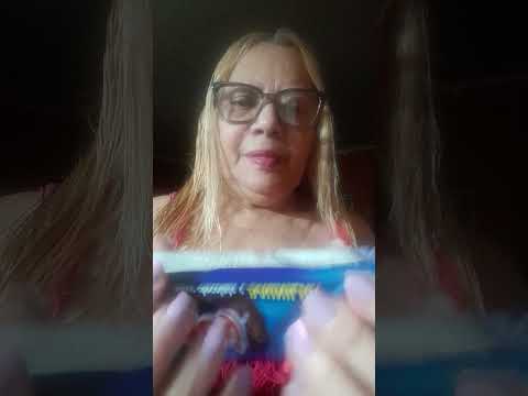#ASMR Short # pacote de biscoitos. 😴😴
