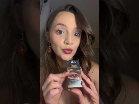 POV: Fazendo sua sobrancelha com henna ✨ #asmr #pov #asmrrelaxing