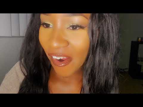 DOING YOUR EYEBROWS&LASHES ASMR | INTENSE GUMCHEWING&POPPING 💕(ROLEPLAY)