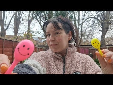 ASMR Healing Positive Energy Session in the outdoors  (with props )