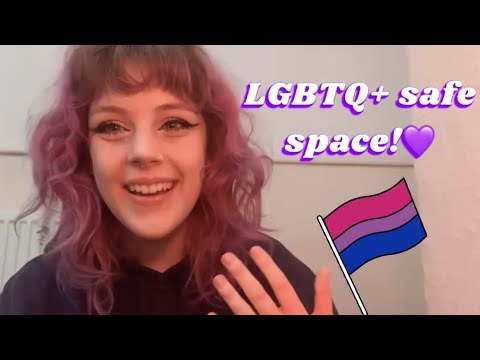 💤🏳️‍🌈ASMR SAFE SPACE🏳️‍⚧️Unique positive affirmations & speaking about my LGBTQ+ experience!❤️💤