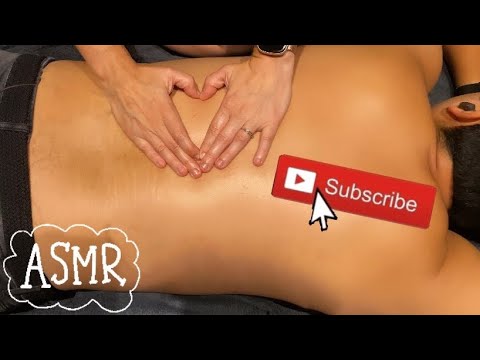 ASMR⚡️Most relaxing back massage! (LOFI)