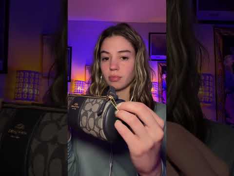 Purse tapping 👛✨ #asmr