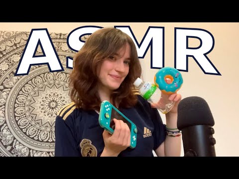 ASMR ~ Fast Fingertip Tapping and Whispers!