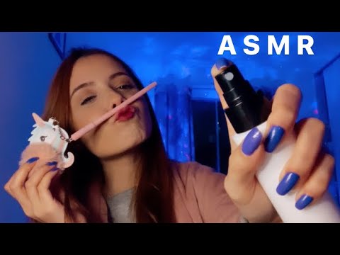 ASMR- MAMÃE TE PREPARANDO PARA IR A ESCOLA