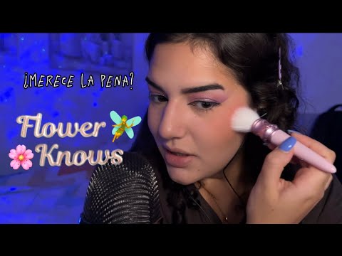 ASMR PROBANDO EL MAQUILLAJE MÁS BONITO DE INTERNET💕 | FlowerKnows🍓