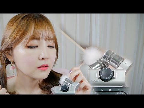 🌼솜털귀청소와 수다 ASMR｜NO TALKING 28:33~｜Ear ear cleaning & Whispering