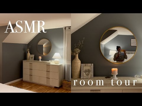 Ambers ASMR: ~ROOM TOUR~ whispering/soft spoken-lots of tapping + scratching (BLUE YETI MIC)