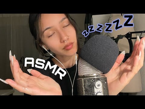 ASMR ☆ SLEEPY TRIGGER ASSORTMENT (mouth sounds, acupuncture doll, scratching,..)