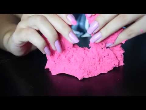 ASMR | Kinetic Sand {Cutting Sounds,No Talking}