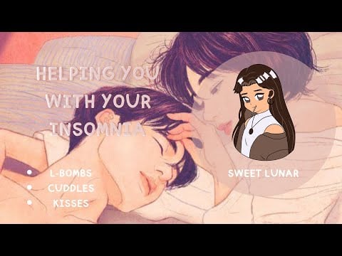 [ASMR] Your Girlfriend Helping You To Sleep  [cuddles] [Sleep Aid]