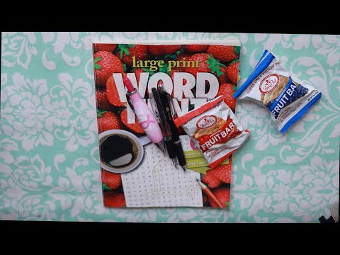 STRAWBERRY FRUIT BAR | ROMANCE NOVEL ASMR WORD SEARCH