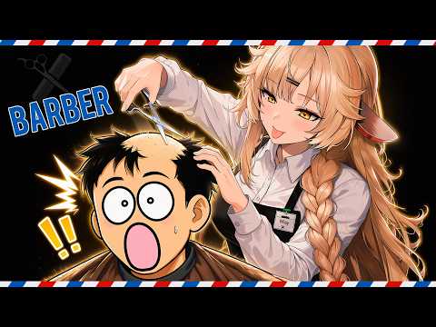 [ASMR] 진상고객을 아름답게(?) 대처하는 바버샵 ✂️ | VTuber Haircut & Shaving
