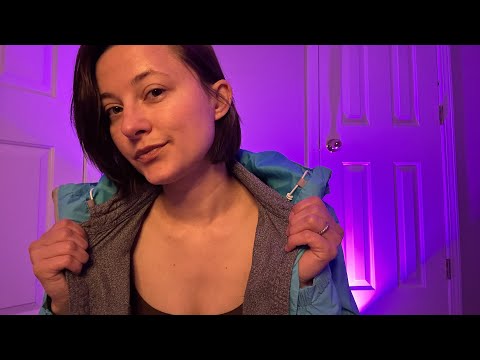 ASMR | Rain Jacket Fabric Scratching Triggers