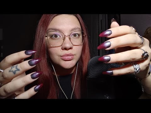 MOUTH SOUNDS, HAND MOVEMENTS and KISS SOUNDS 😴💜 | ASMR ITA
