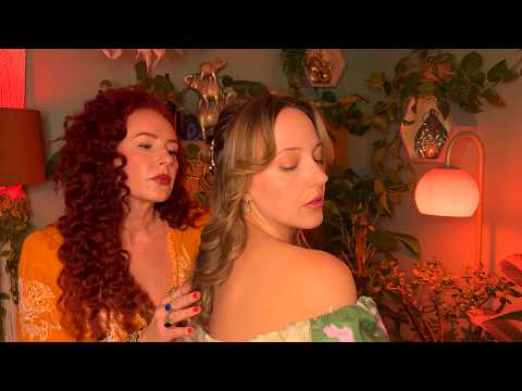 ASMR Bridal Hair Styling🌸 Soft Half Updo with Trailing Back Detail @realpersonasmrbyaugust