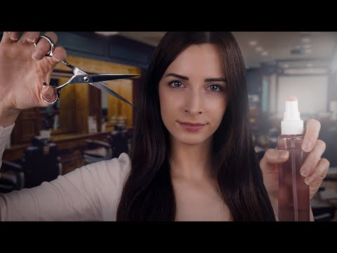 ASMR Deutsch: realistisches Friseur Roleplay 💈 Haare schneiden ✂ Personal Attention (German ASMR)