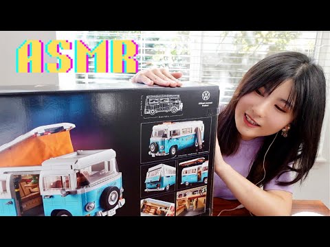 ASMR 2HR+ LEGO Build Volkswagen T2 Camper Van // Soft Spoken