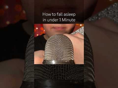 How to fall asleep in under 1 minute!! #ssmr