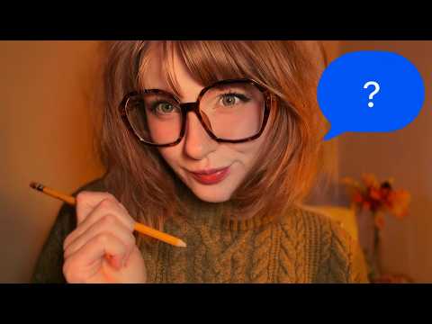 asmr asking you personal questions