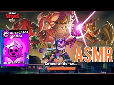 ASMR - Desafio da Hipercarga no Brawl Stars.