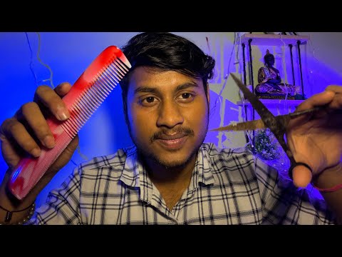 ASMR Haircut & Face Massage 💇‍♂️💆‍♂️ | Personal Attention Sleep 😴