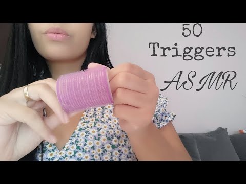 ASMR - 50 Triggers em 3 minutos