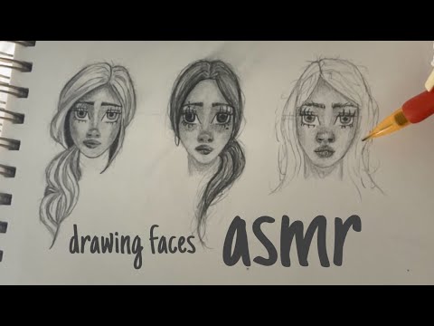 draw with me (close voiceover) 🎀