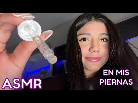 ASMR EN MIS PIERNAS ❤️/ ACARICIO tu CARITA / ATENCIÓN PERSONAL EN MI REGAZO