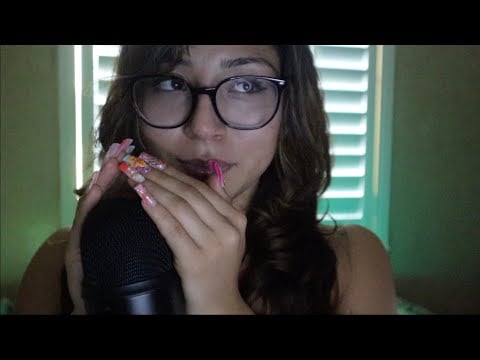 ASMR- Cupped Mouth Sounds | Ear Eating *sensitive mic*