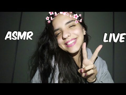 LIVE DE ASMR - VAMOS CONVERSAR ?