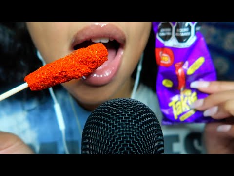 ASMR | Takis Lollipop 🍭 🔥