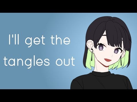 Girlfriend Brushes Your Hair (ASMR Roleplay) [F4A]
