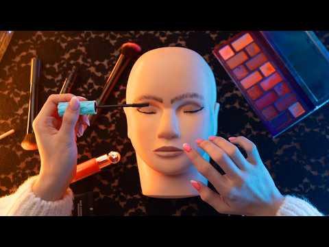 ASMR - Doing Make-Up On A Mannequin!