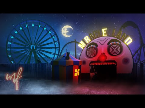 Abandoned Amusement Park ASMR Ambience (also kinda haunted tbh)