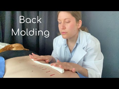 Real Person ASMR | Back Inspection, Drawing & Molding