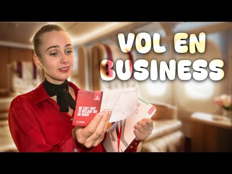 Le vol le plus incroyable de ta vie ✈️ – ASMR RP – Vol en Business Class