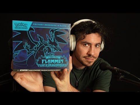 ASMR Pokemon   ETB Flammes Fantasmagoriques